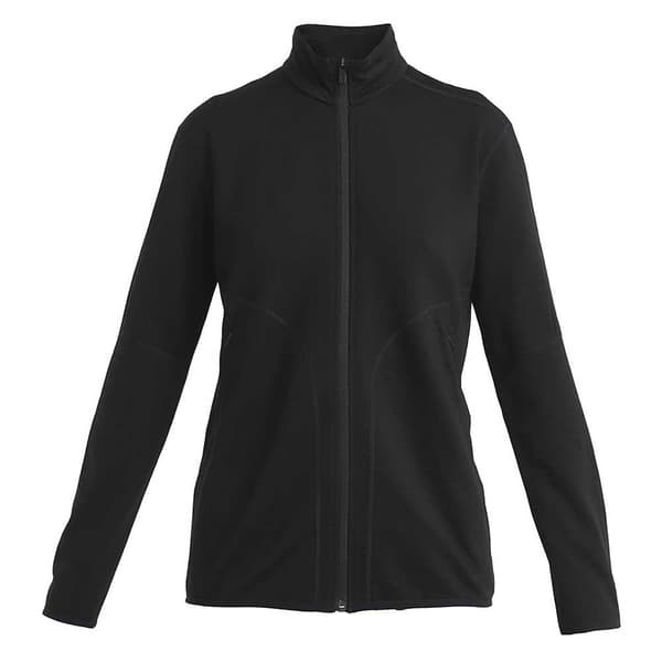 Icebreaker Full Vetoketjullinen Villapaita 560 Realfleece Elemental Ii Merino Musta S Nainen