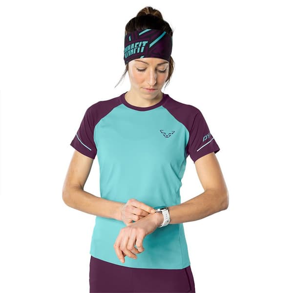 Dynafit Kortärmad T-shirt Alpine Pro Blå DE 34 Kvinna