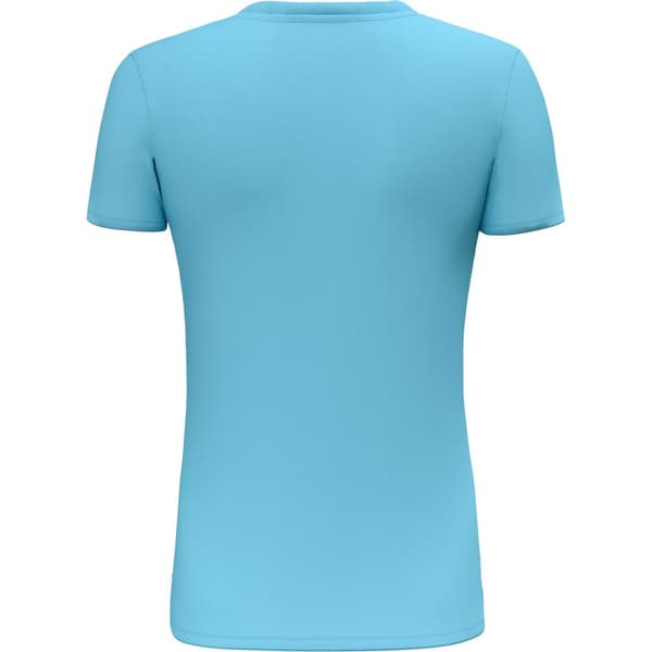 Salewa Kortärmad T-shirt Pure Design Dry Blå S Kvinna