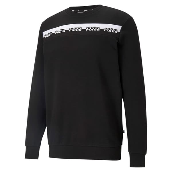 Puma Tröja Amplified Crew Svart M Man