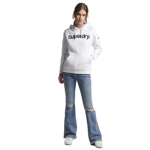 Superdry Luvtröja Cl Ub Vit S Kvinna