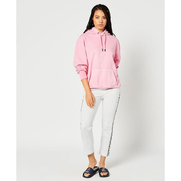 Superdry Luvtröja Code Cl Garment Dye Os Rosa M-L Kvinna