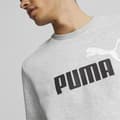 Miniatyrbillede 4 af 4: Puma Hættetrøje Ess+ 2 Col Big Logo Grå L Mand