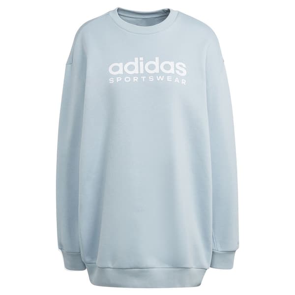 Adidas Sportswear Tröja All Szn Fleece Graphic Blå XS Kvinna