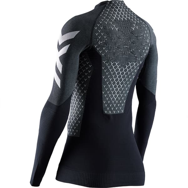 X-bionic Långärmad T-shirt Twyce 4.0 Run Svart XL Kvinna