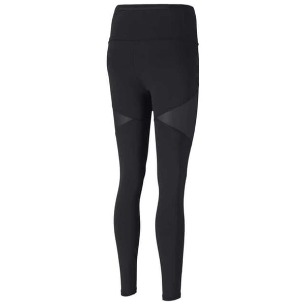 Puma Tæt Train Bonded Zip High Rise Sort S Kvinde