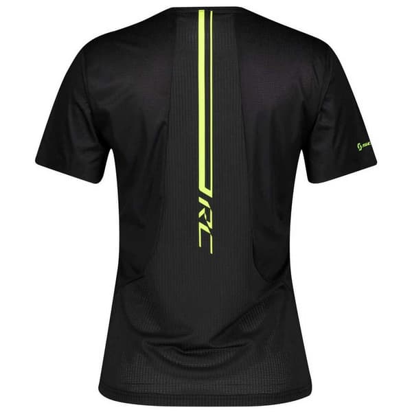 Scott Kortärmad T-shirt Rc Run Svart XS Kvinna