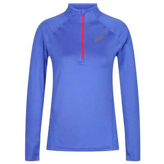 Inov8 Pitkähihainen T-paita Mid Lsz Sininen 10 Nainen