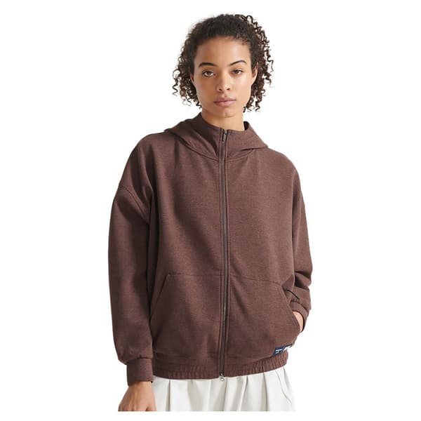 Superdry Huppari Train Gymtech Ruskea L Nainen
