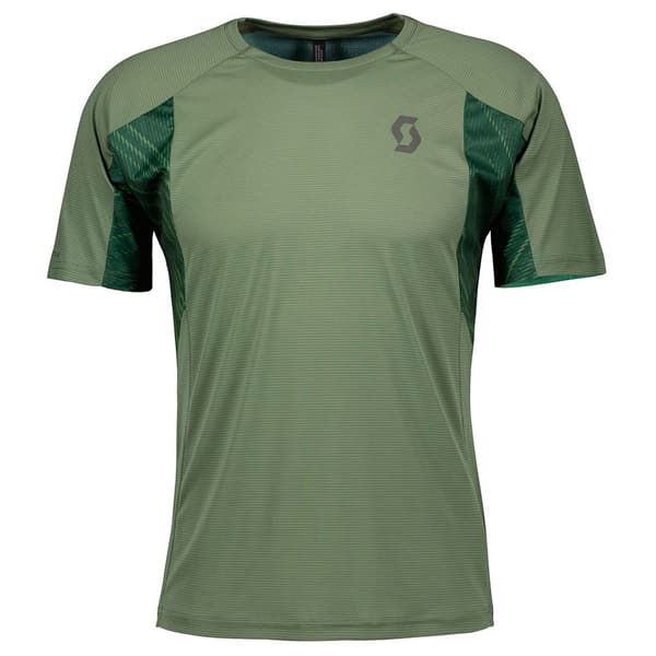 Scott Kortærmet T-shirt Trail Run Grøn S Mand