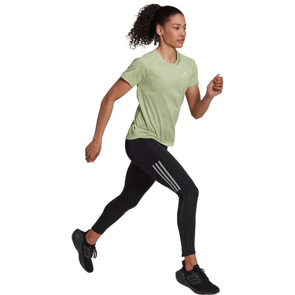 Adidas Lyhythihainen T-paita Parley Adizero Vihreä M Nainen