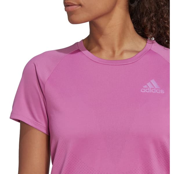 Adidas Lyhythihainen T-paita Parley Adizero Pinkki S Nainen