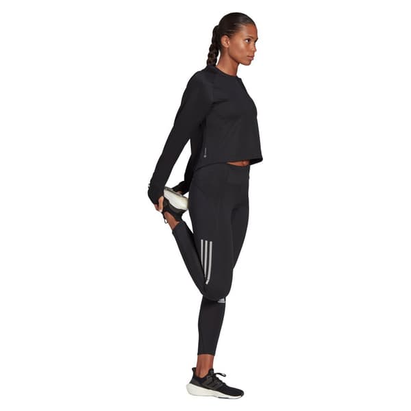 Adidas Pitkähihainen T-paita Ri 3b Warm Musta L Nainen