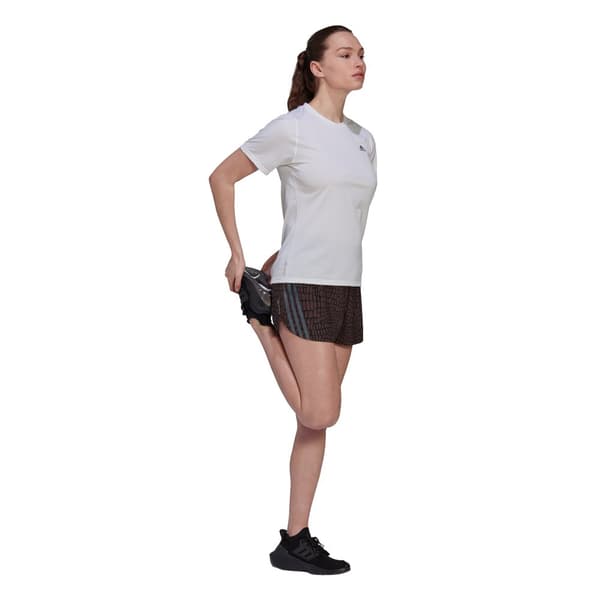 Adidas Kortærmet T-shirt Run Icons Hvid XS Kvinde
