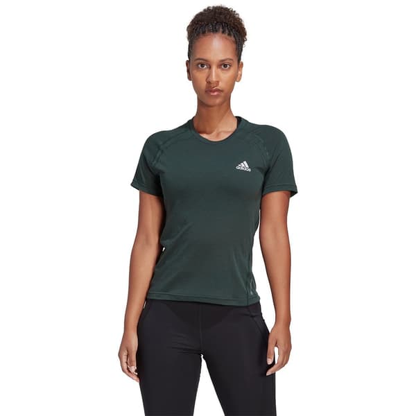 Adidas Kortärmad T-shirt Xcity Grönt XS Kvinna