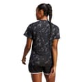 Miniatyrbillede 2 af 7: Adidas Kortærmet T-shirt Own The Run Aop Sort XS Kvinde
