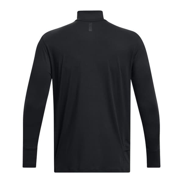 Under Armour Halv Lynlå Sweatshirt Qualifier Run Sort XL Mand