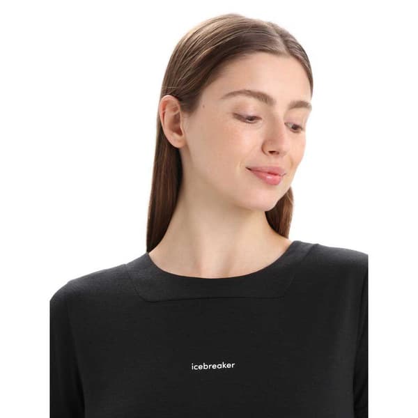 Icebreaker Kortärmad T-shirt Zoneknit™ Svart XL Kvinna