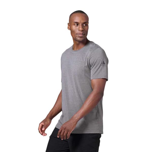 Odlo Kortärmad T-shirt Crew Ascent 365 Grå M Man