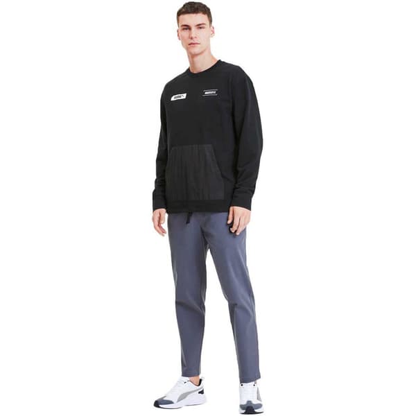 Puma Huppari Nu-tility Crew Musta M Mies