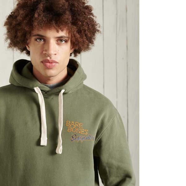 Superdry Luvtröja Workwear Grönt M Man