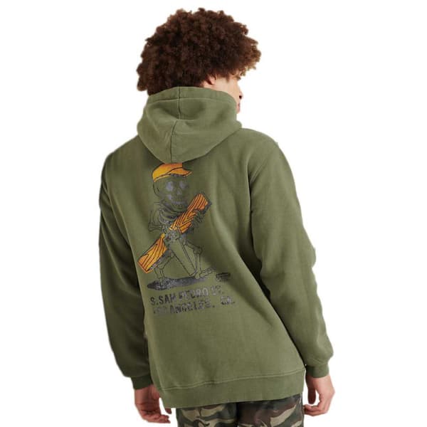 Superdry Luvtröja Workwear Grönt M Man