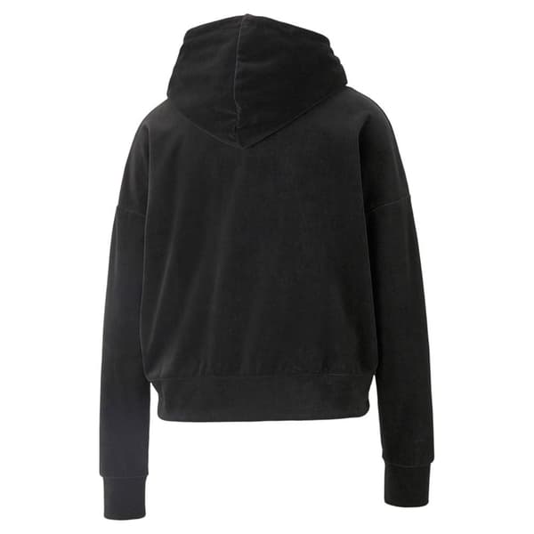Puma Her Velour Svart S Kvinna