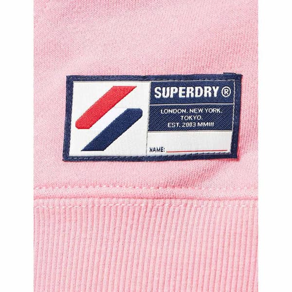 Superdry Luvtröja Code Logo Che Os Grå M-L Kvinna