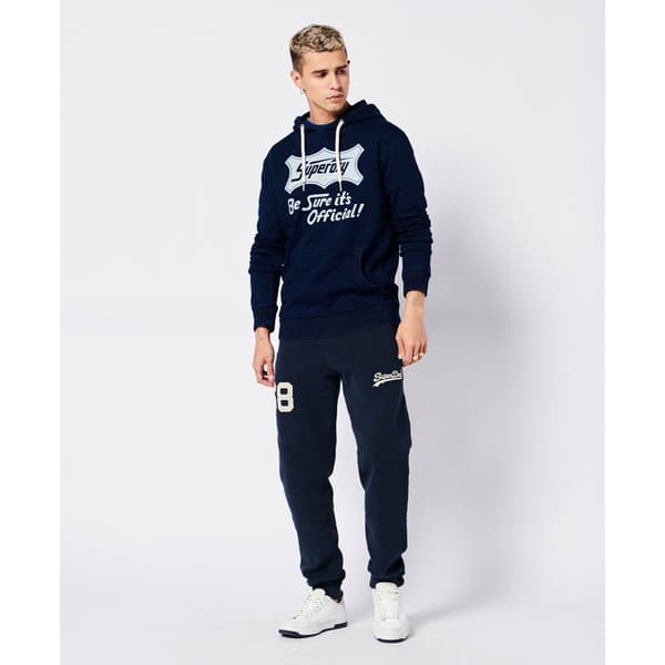 Superdry Luvtröja Vintage Script Style Indg Blå XL Man