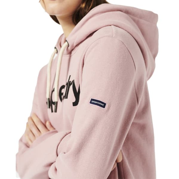 Superdry Luvtröja Cl Rosa M Kvinna