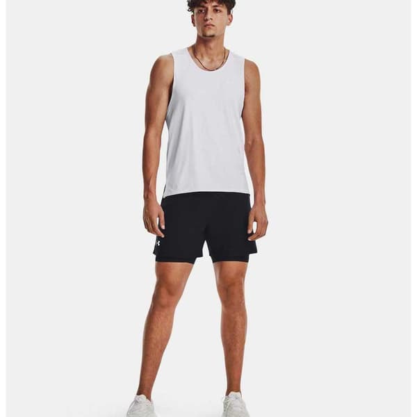 Under Armour Ärmlös T-shirt Iso-chill Laser Vit 2XL Man