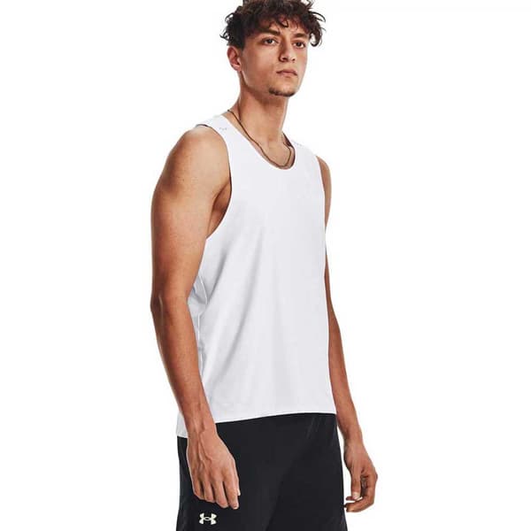 Under Armour Ärmlös T-shirt Iso-chill Laser Vit 2XL Man