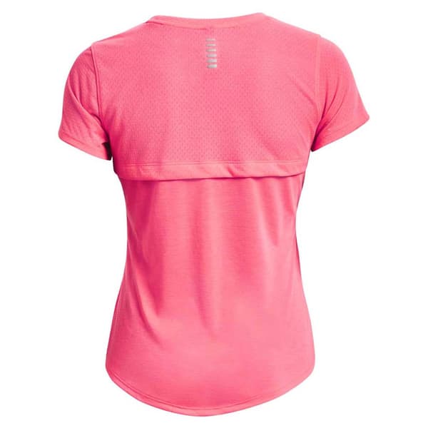 Under Armour Kortärmad T-shirt Streaker Rosa XL Kvinna