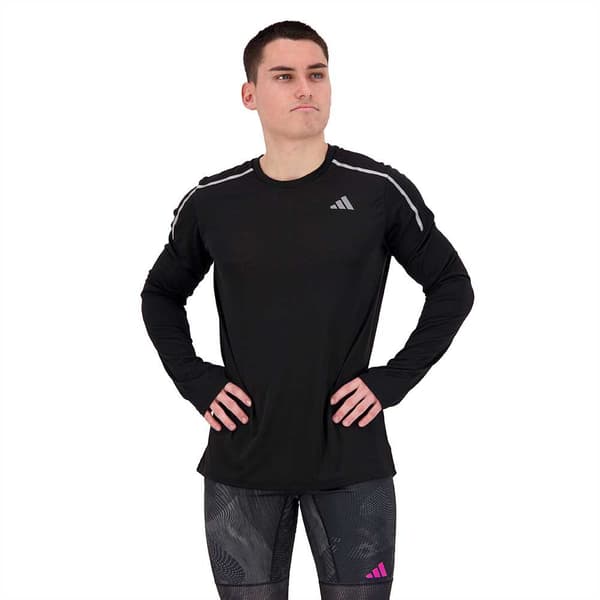 Adidas Pitkähihainen T-paita Fast Musta XL Mies