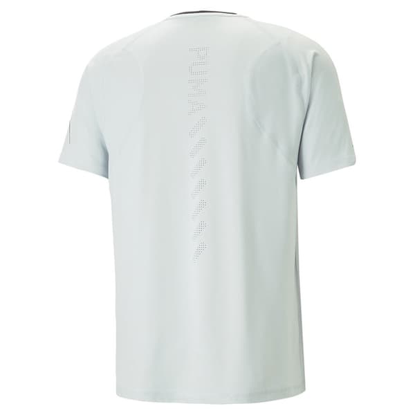 Puma Kortärmad T-shirt Run Cloudspun Grå XL Man