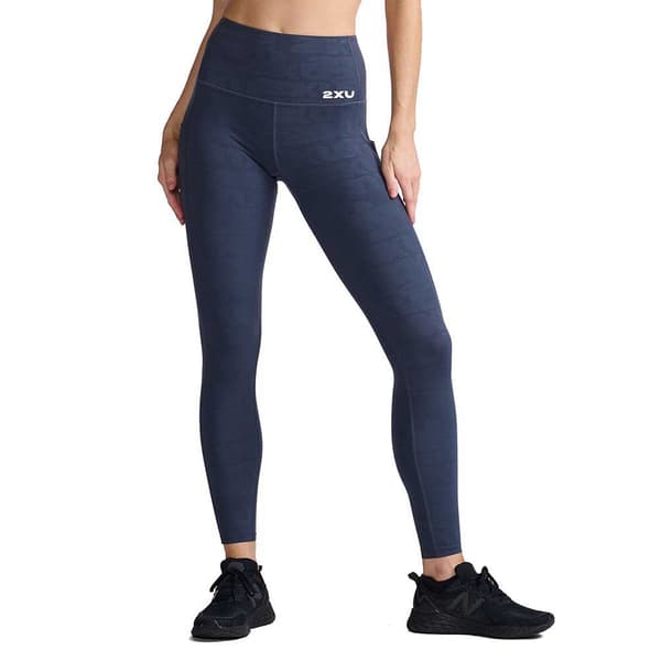 2xu Strumpbyxor Form Lineup Hi-rise Comp Blå XL Kvinna