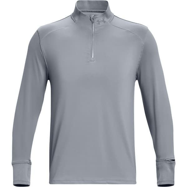 Under Armour Halv Lynlå Sweatshirt Qualifier Run Grå 2XL Mand