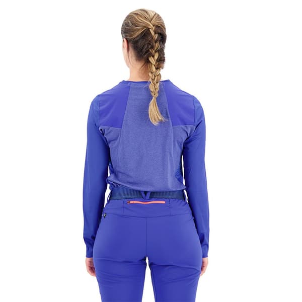 Salewa Långärmad T-shirt Seceda Sryton Blå XS Kvinna
