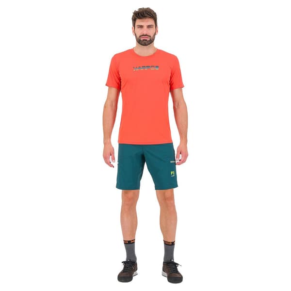 Karpos Kortärmad T-shirt Loma Orange M Man