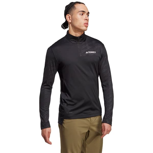 Adidas Pitkähihainen T-paita Mt Musta S Mies