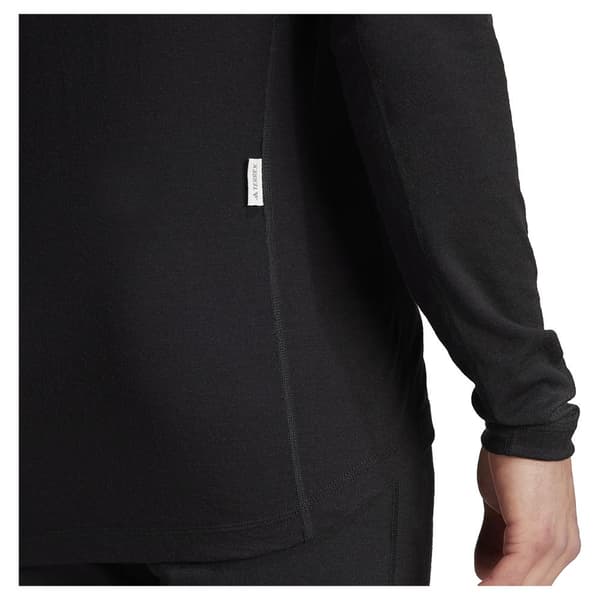 Adidas Langærmet T-shirt Xperior Merino 200 Baselayer Sort S Mand