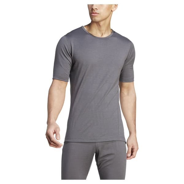 Adidas Lyhythihainen T-paita Xperior Merino 200 Baselayer Harmaa S Mies