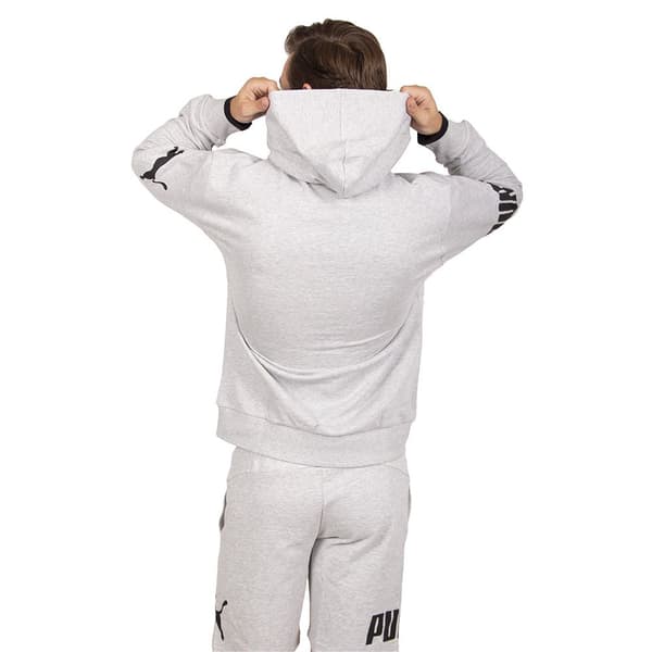 Puma Tröja Power Colorblock Grå M Man