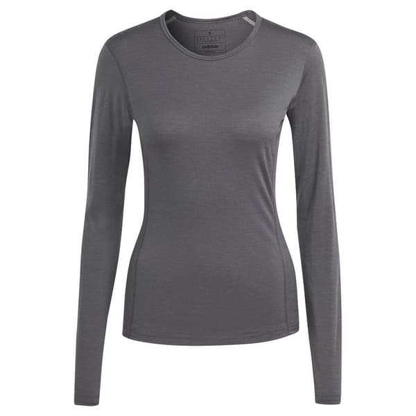 Adidas Langærmet T-shirt Xperior Merino 200 Baselayer Grå L Kvinde