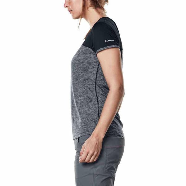 Berghaus Kortärmad T-shirt Voyager Tech Base Crew Grå 12 Kvinna