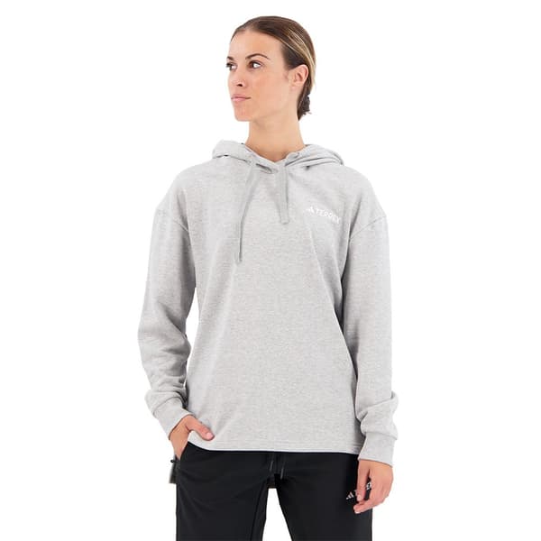 Adidas Luvtröja Organiser Logo Grå XS Kvinna