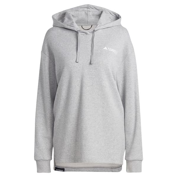 Adidas Luvtröja Organiser Logo Grå L Kvinna