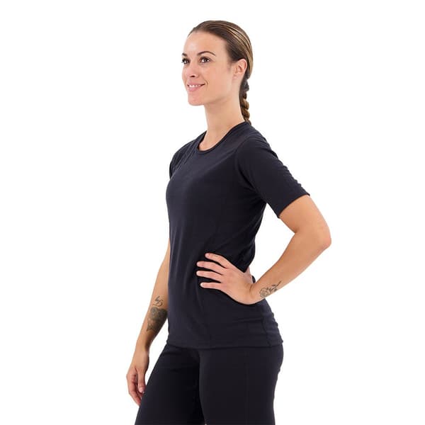 Adidas Kortärmad T-shirt Xperior Merino 200 Baselayer Svart XL Kvinna