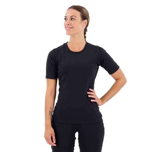 Adidas Kortärmad T-shirt Xperior Merino 200 Baselayer Svart XL Kvinna