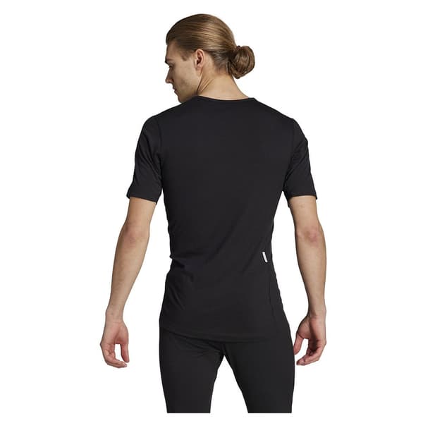 Adidas Kortärmad T-shirt Xperior Merino 200 Baselayer Svart M Man